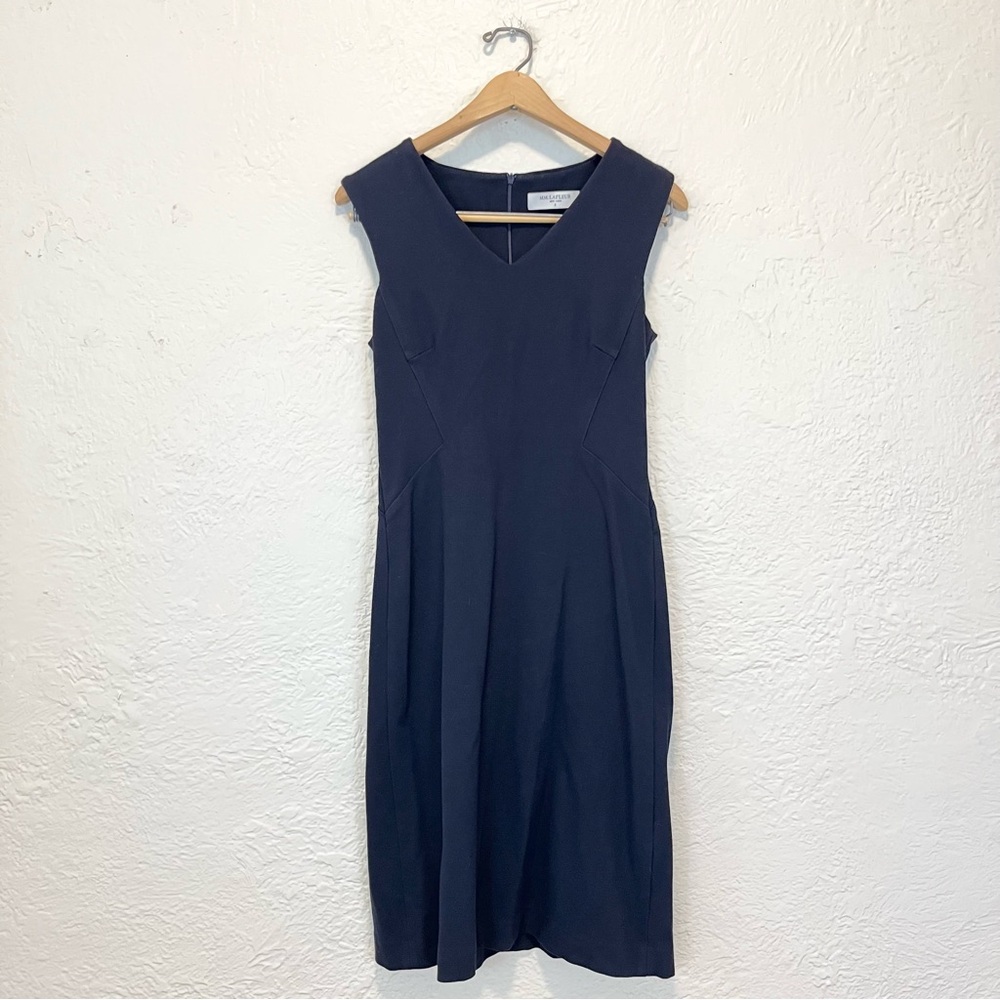 MM. LaFleur Dress Sheath Navy Blue Indigo 6